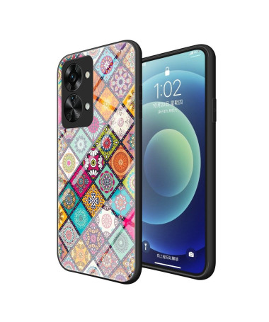 Coque OnePlus Nord 2T 5G Kaleidoscope Mandala avec support