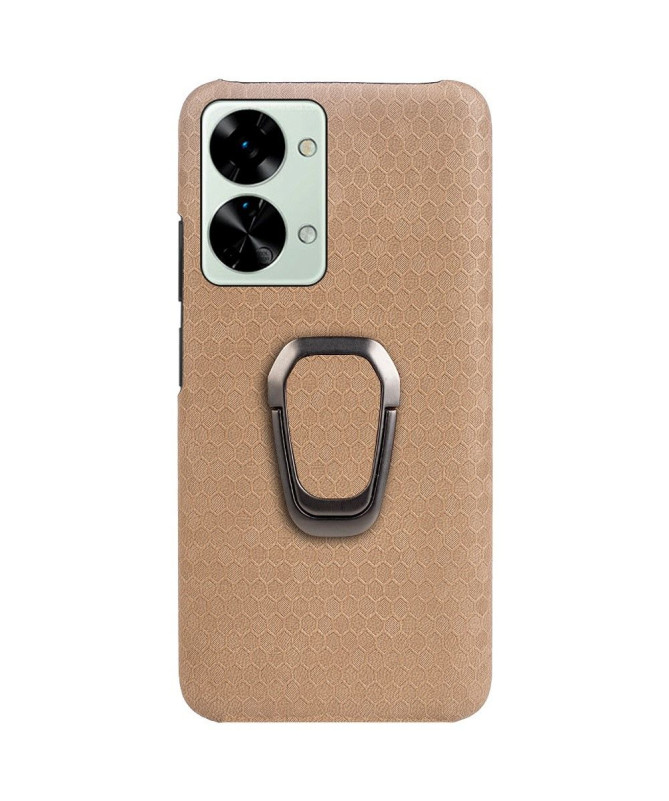 Coque OnePlus Nord 2T 5G design nid d'abeille fonction support