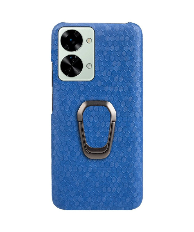 Coque OnePlus Nord 2T 5G design nid d'abeille fonction support