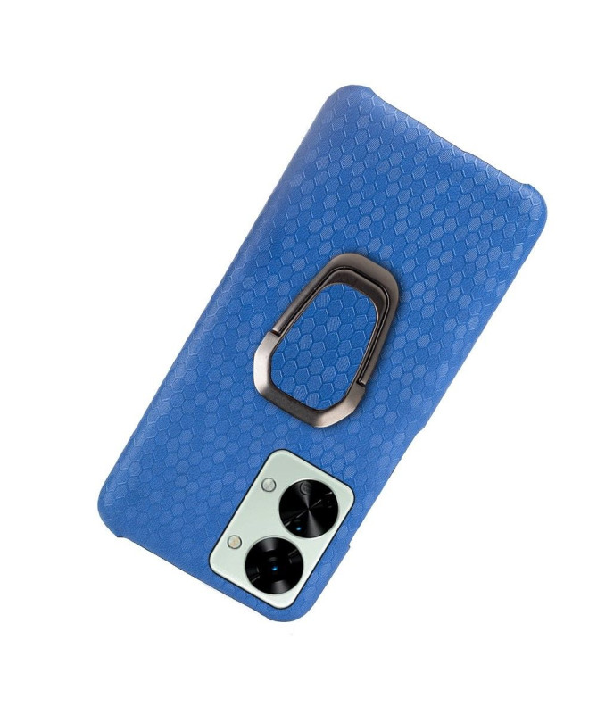 Coque OnePlus Nord 2T 5G design nid d'abeille fonction support