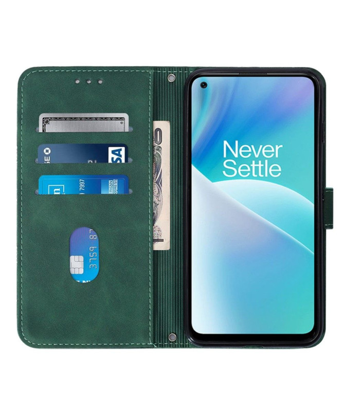 Housse OnePlus Nord 2T 5G design géométrique avec sangle - photo 8