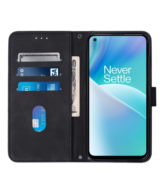 Housse OnePlus Nord 2T 5G design géométrique avec sangle - photo 15