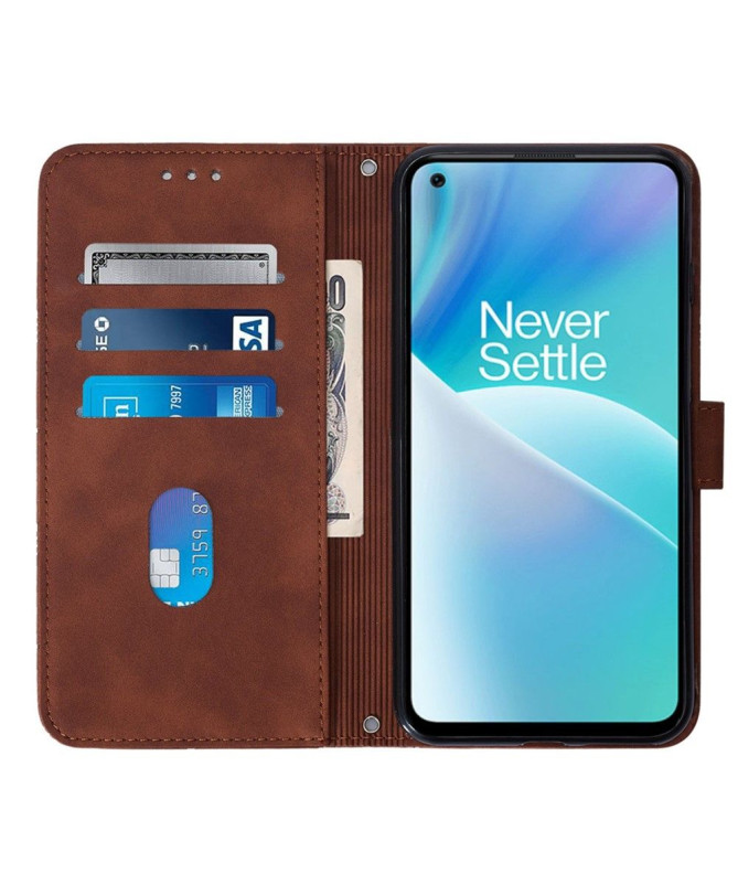 Housse OnePlus Nord 2T 5G design géométrique avec sangle - photo 21