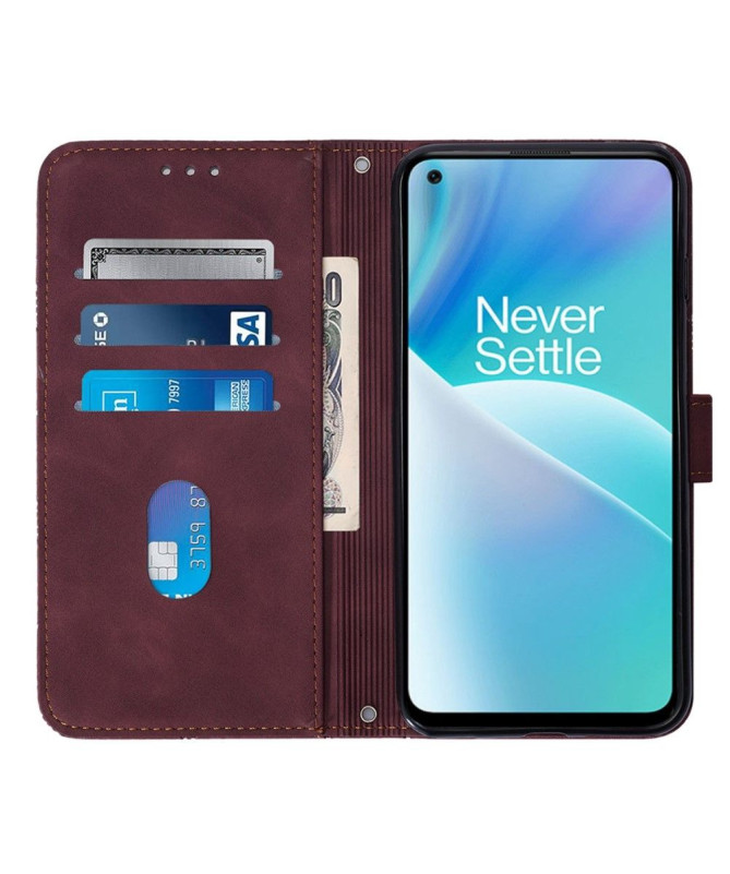 Housse OnePlus Nord 2T 5G design géométrique avec sangle - photo 27