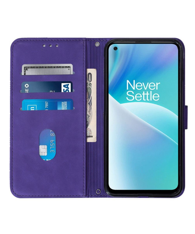 Housse OnePlus Nord 2T 5G design géométrique avec sangle - photo 33