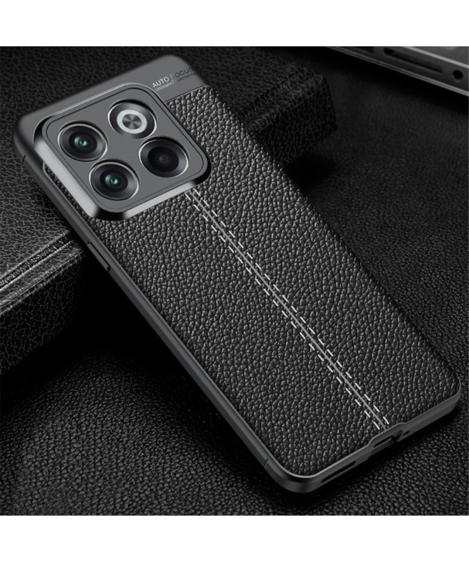 Coque OnePlus 10T 5G Texture Grainée - Noir - photo 2