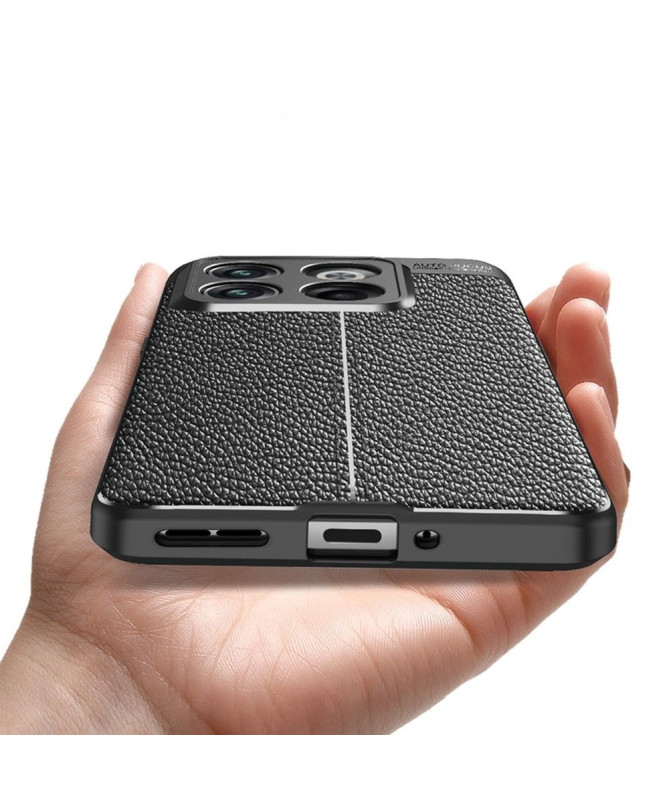 Coque OnePlus 10T 5G Texture Grainée - Noir - photo 4