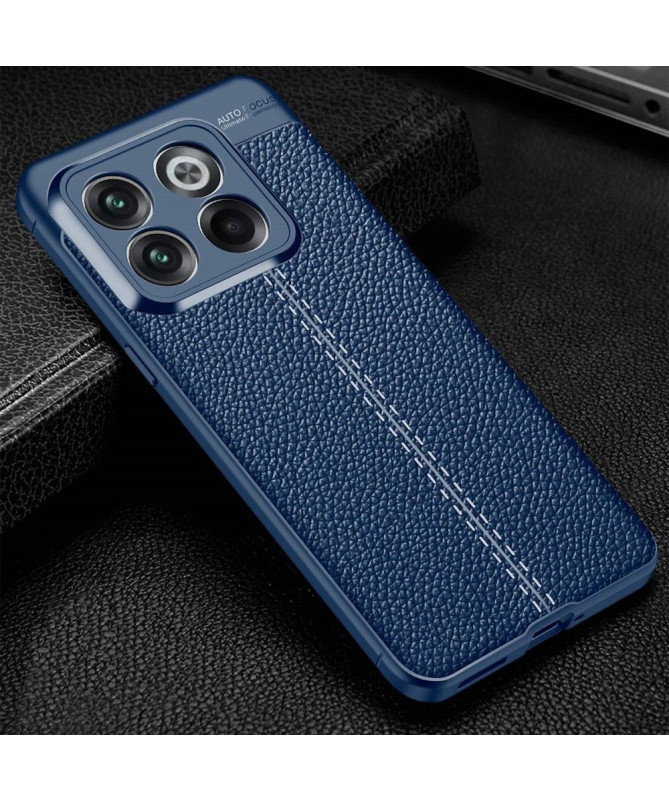 Coque OnePlus 10T 5G Texture Grainée - Noir - photo 6