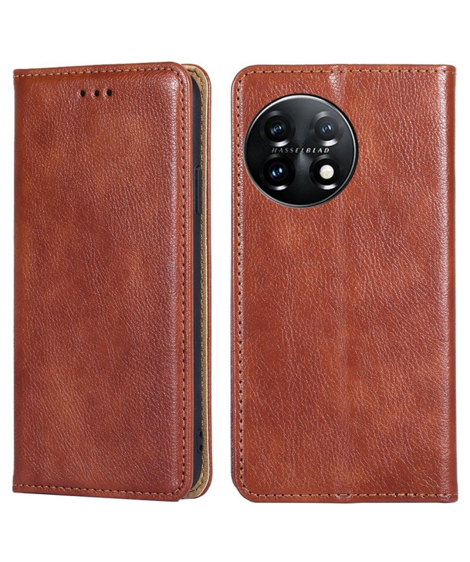 Flip cover OnePlus 11 5G PURE simili cuir