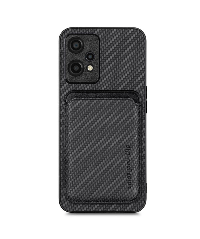 Coque OnePlus Nord CE 2 Lite 5G Fibre de Carbone Porte-cartes détachable