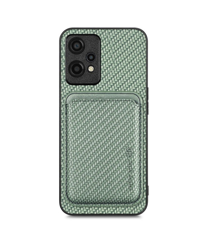 Coque OnePlus Nord CE 2 Lite 5G Fibre de Carbone Porte-cartes détachable