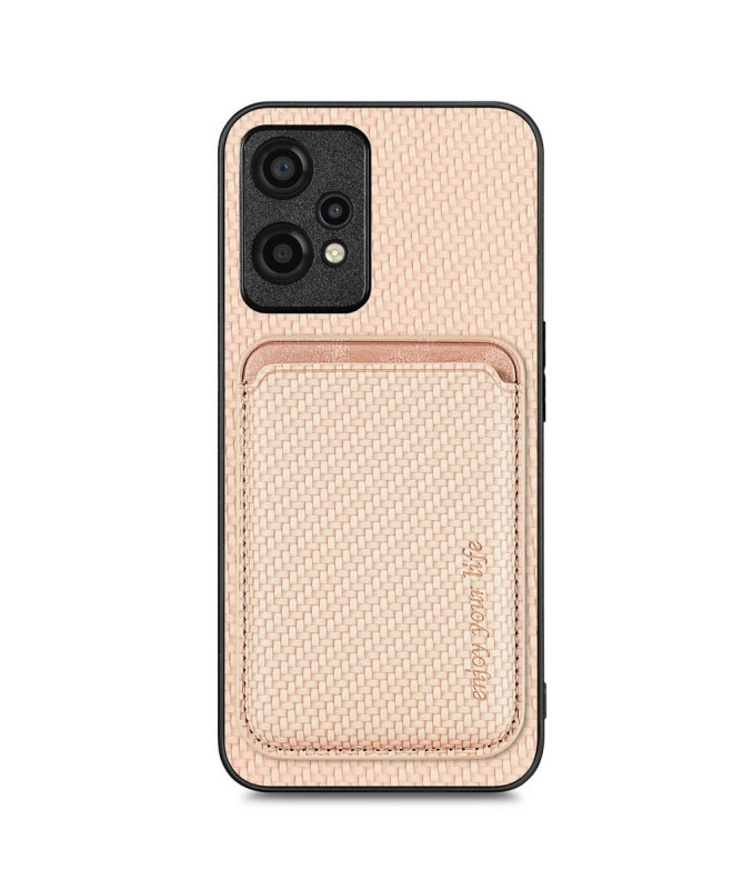 Coque OnePlus Nord CE 2 Lite 5G Fibre de Carbone Porte-cartes détachable