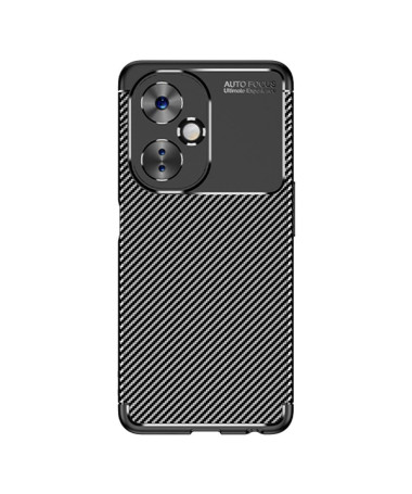 OnePlus Nord CE 3 Lite 5G - Coque style fibre de carbone - Noir