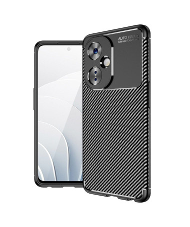 OnePlus Nord CE 3 Lite 5G - Coque style fibre de carbone - Noir