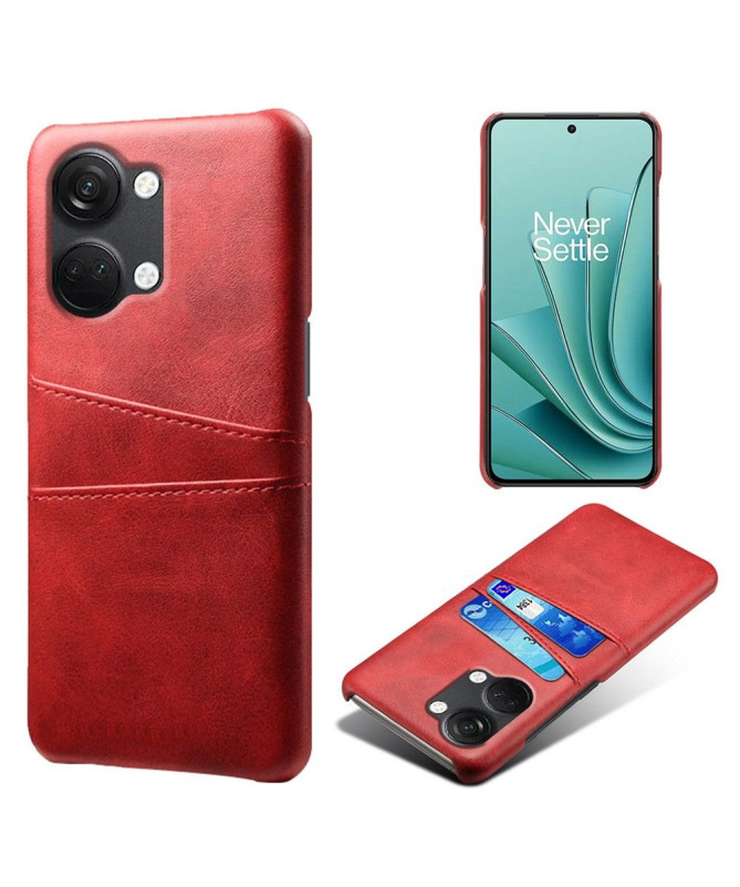 OnePlus Nord 3 5G - Coque Porte Cartes Simili Cuir Basique