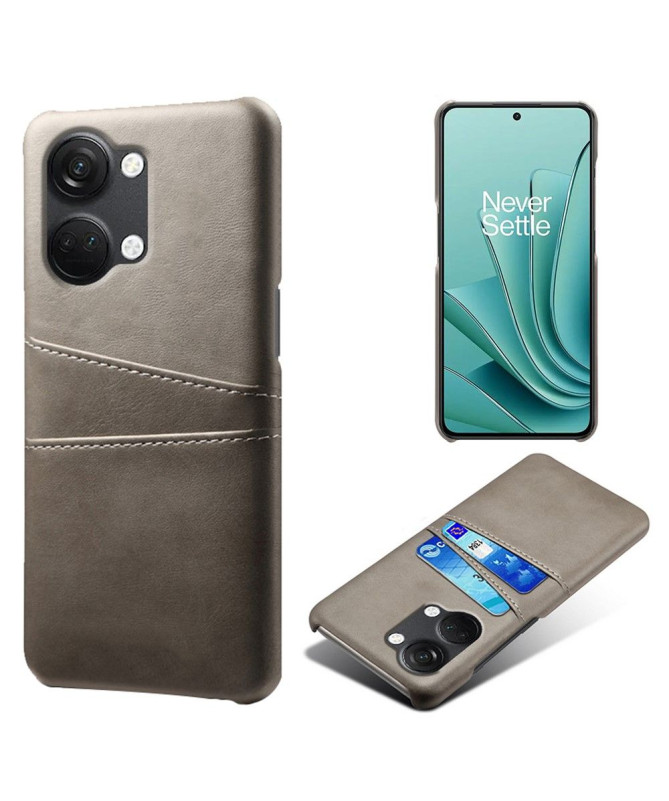 OnePlus Nord 3 5G - Coque Porte Cartes Simili Cuir Basique