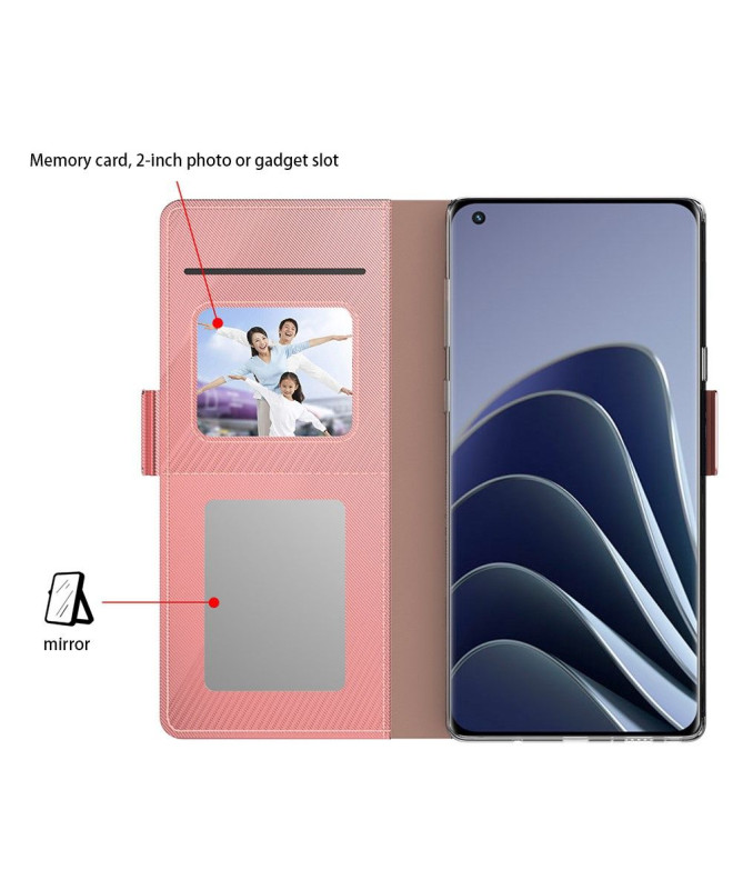 OnePlus Nord 3 5G - Housse premium porte cartes avec miroir