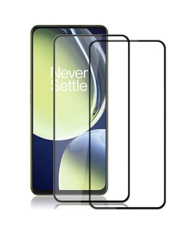 OnePlus Nord CE 3 Lite 5G - Protections d'écran en verre trempé Full Size (2 pièces)