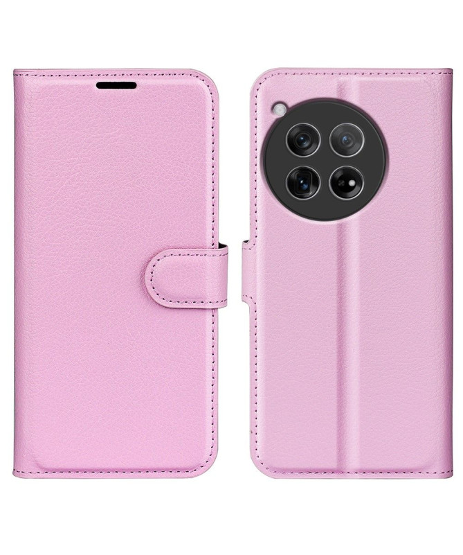 Housse OnePlus 12 portefeuille style cuir