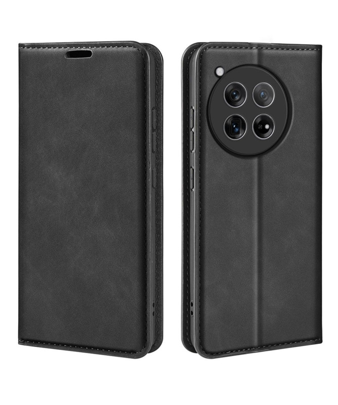 Étui OnePlus 12 simili cuir fonction stand