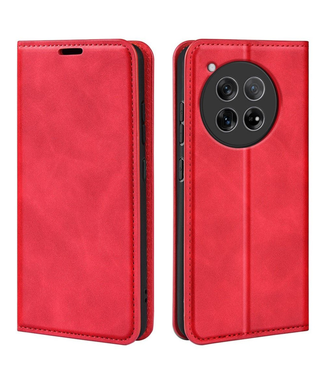 Étui OnePlus 12 simili cuir fonction stand