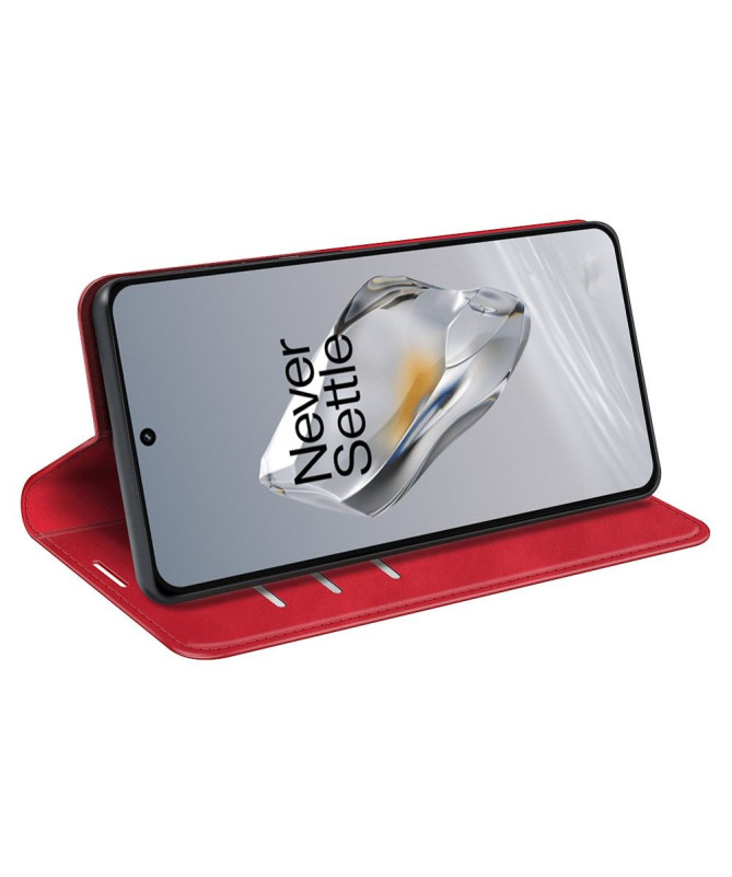 Étui OnePlus 12 simili cuir fonction stand