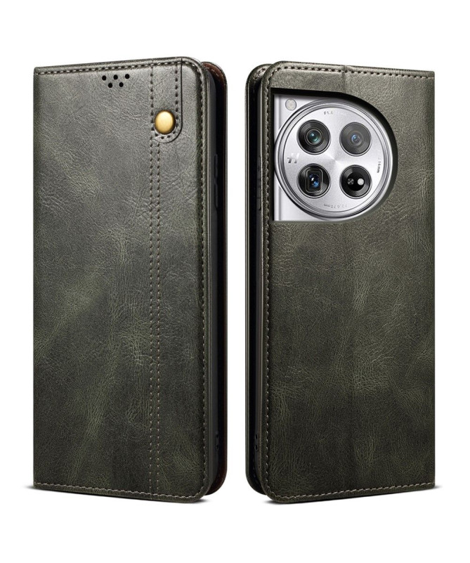 Housse OnePlus 12 Ernestine coutures apparentes