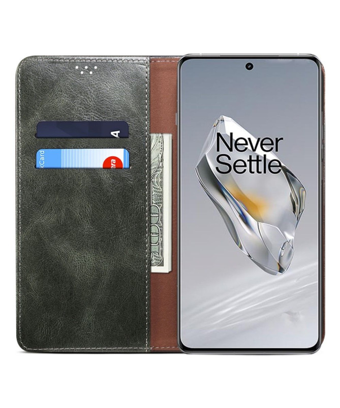 Housse OnePlus 12 Ernestine coutures apparentes