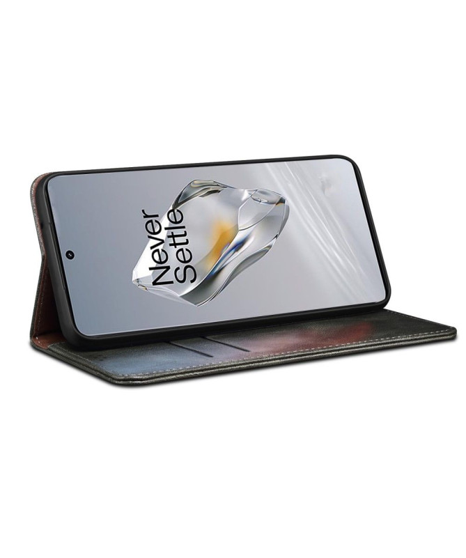 Housse OnePlus 12 Ernestine coutures apparentes