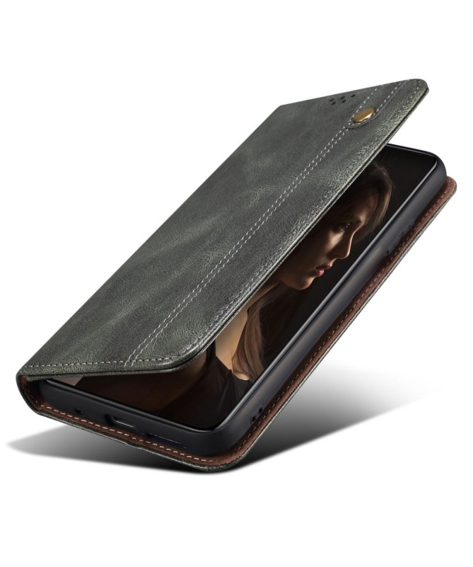 Housse OnePlus 12 Ernestine coutures apparentes