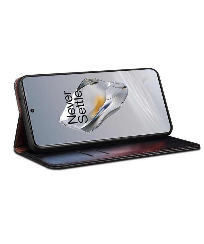 Housse OnePlus 12 Ernestine coutures apparentes