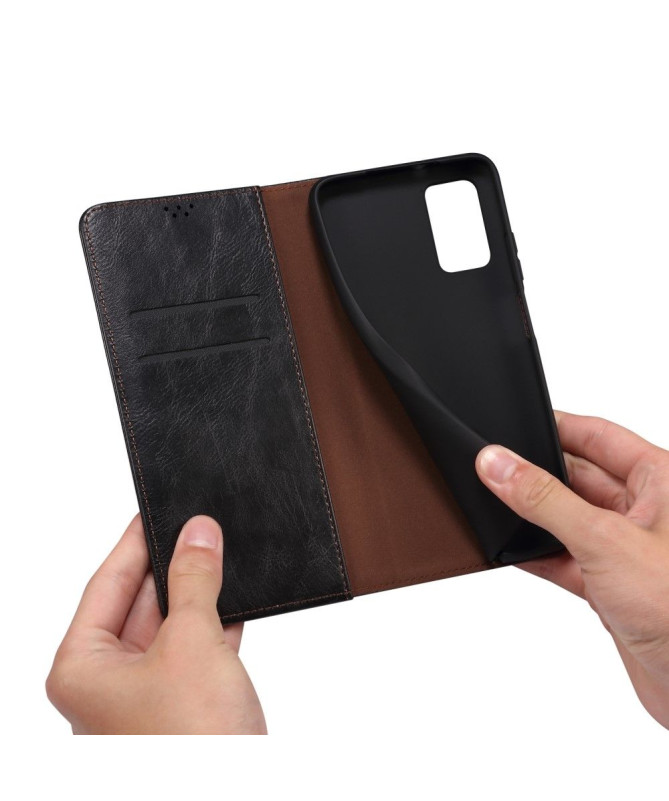 Housse OnePlus 12 Ernestine coutures apparentes