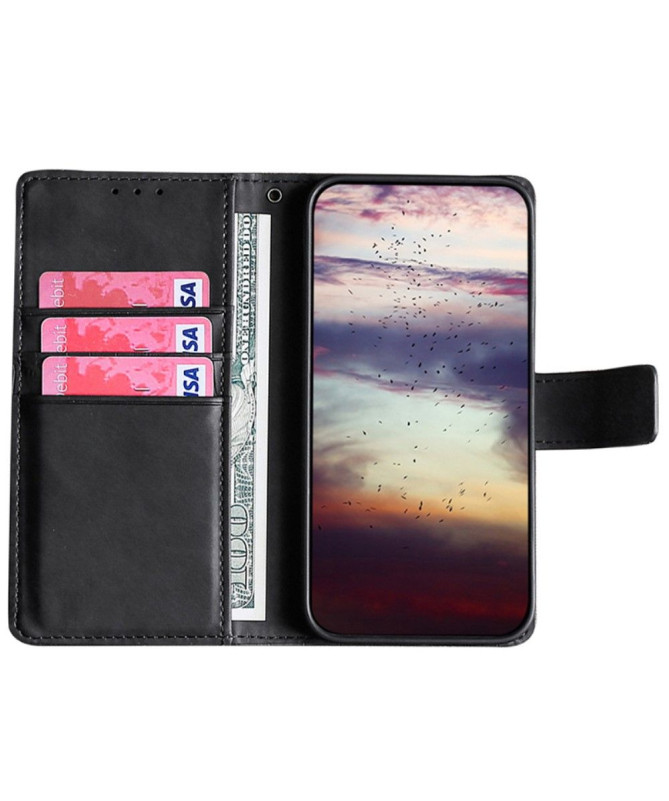 Housse OnePlus 12 simili cuir effet peau de crocodile