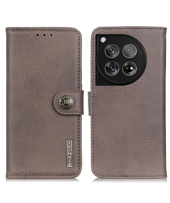 Housse OnePlus 12 KHAZNEH imitation cuir