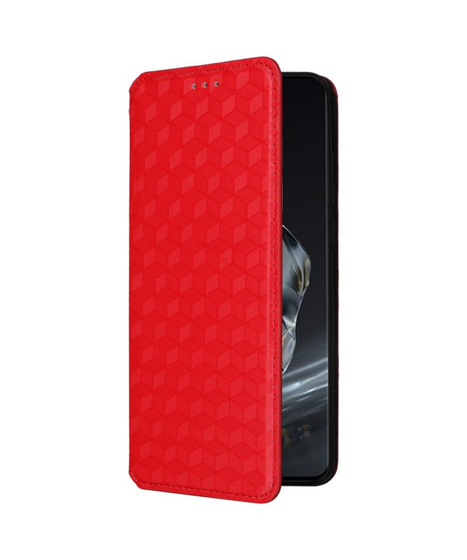 Housse OnePlus 12 flip cover design géométrie