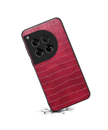 Coque OnePlus 12R 5G au Motif Crocodile Rouge - photo 14