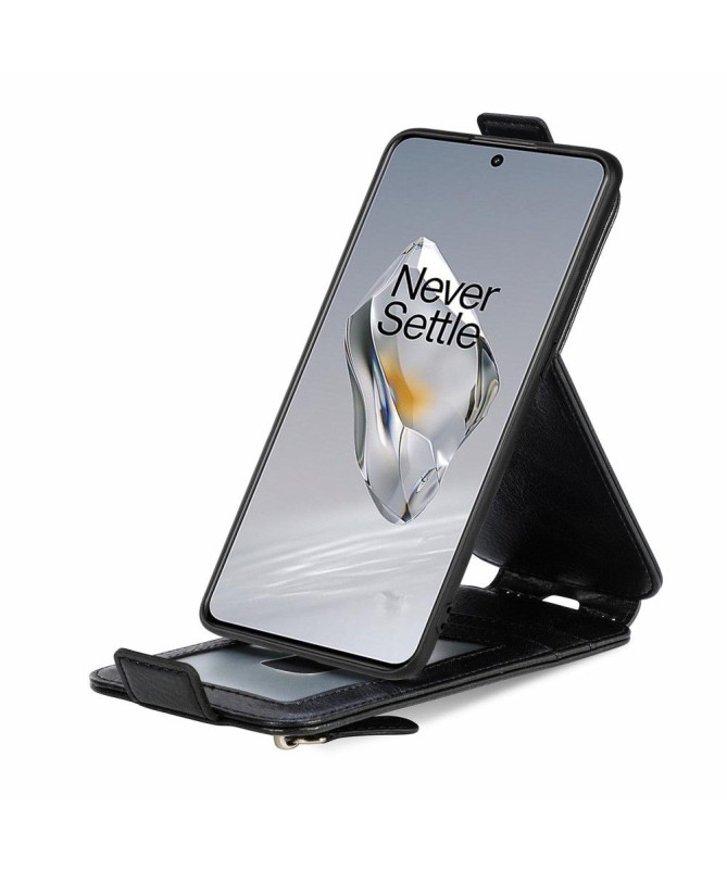 Housse OnePlus 12 Rabat Vertical Porte-Cartes