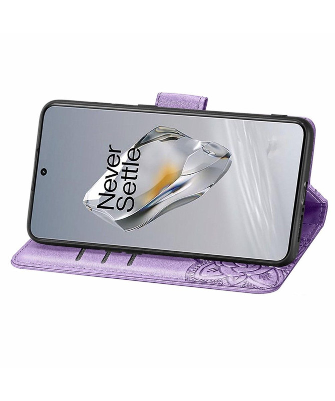 Housse OnePlus 12 Papillon Relief