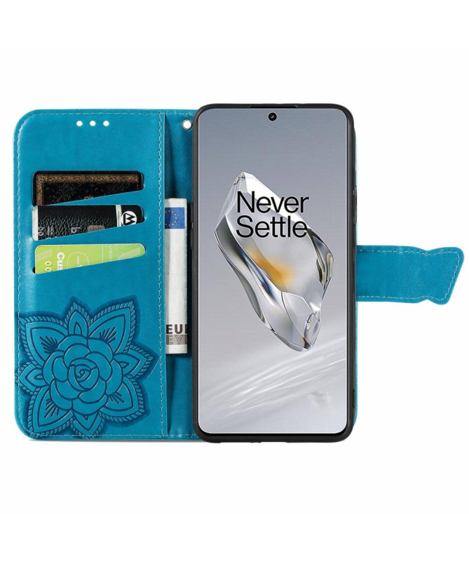 Housse OnePlus 12 Papillon Relief
