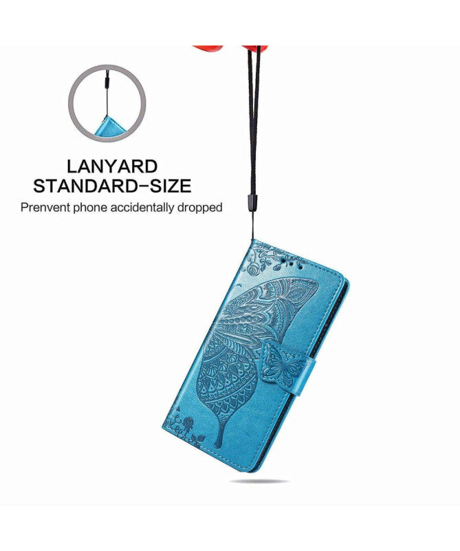 Housse OnePlus 12 Papillon Relief