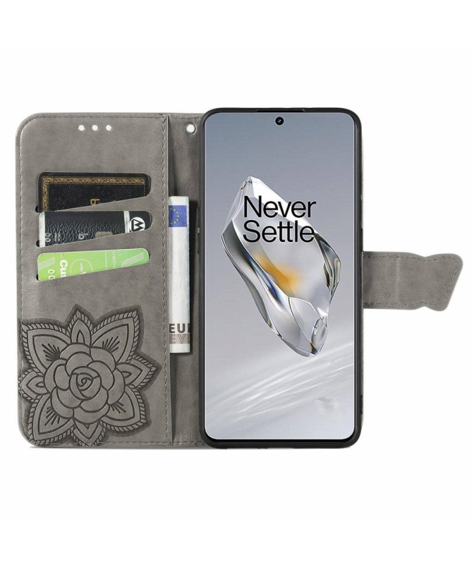 Housse OnePlus 12 Papillon Relief