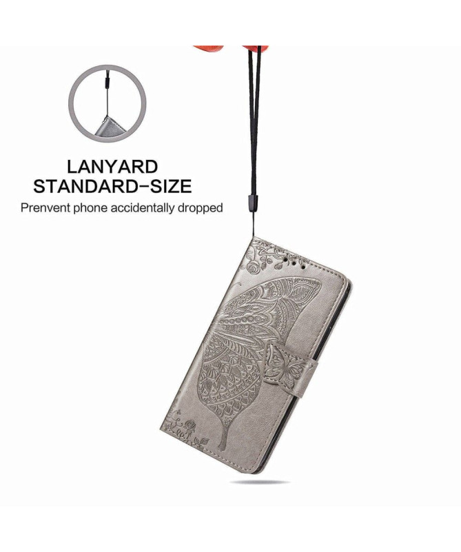 Housse OnePlus 12 Papillon Relief