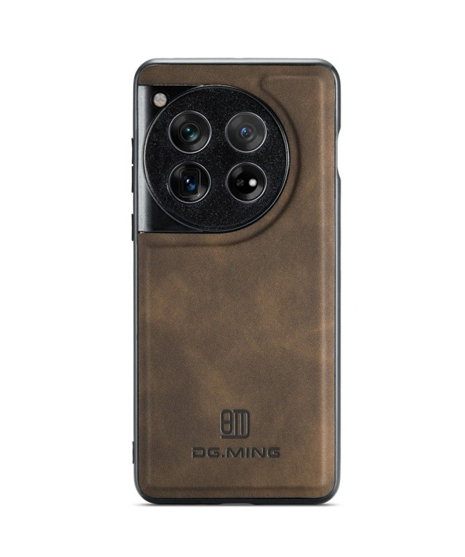 Coque OnePlus 12 simili cuir DG.MING