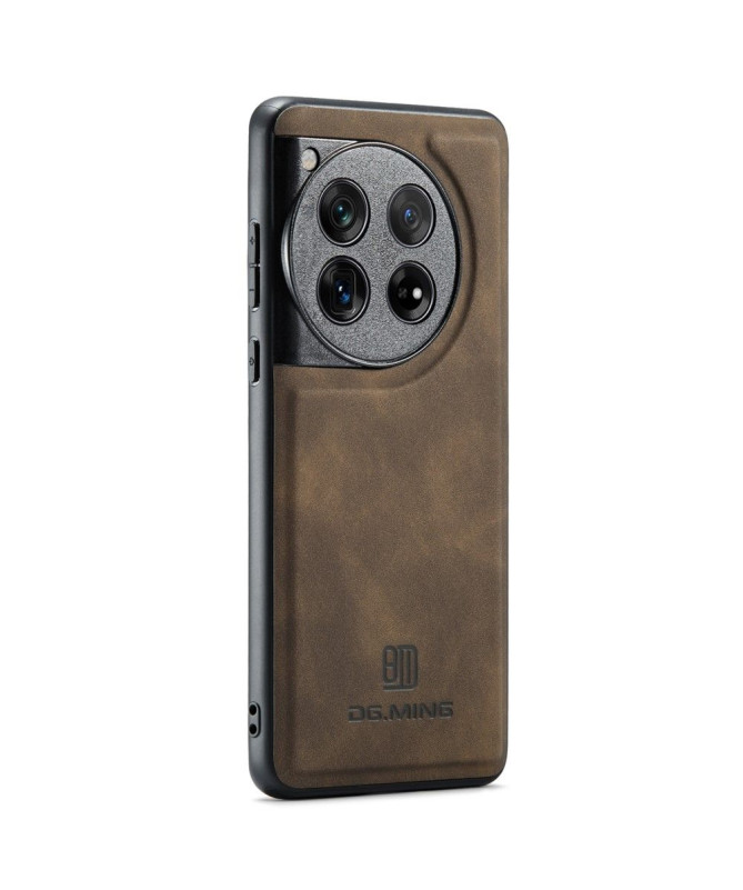 Coque OnePlus 12 simili cuir DG.MING