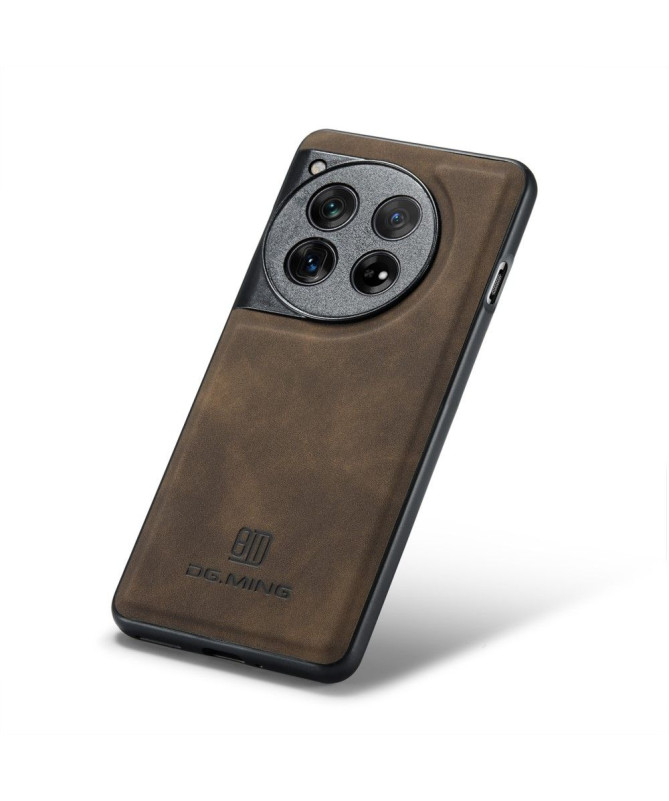 Coque OnePlus 12 simili cuir DG.MING