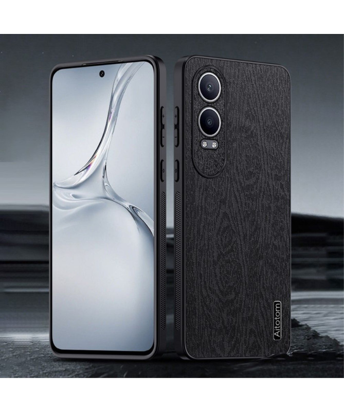 Coque OnePlus Nord CE 4 Lite 5G effet cuir style bois