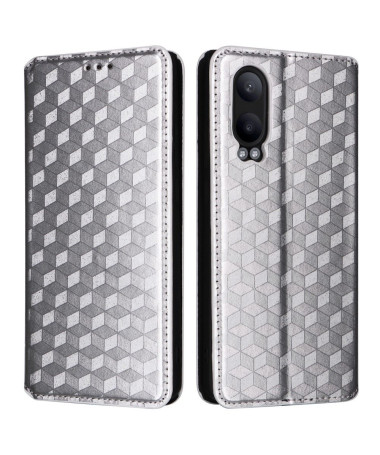 Housse OnePlus Nord CE 4 Lite 5G flip cover design géométrie