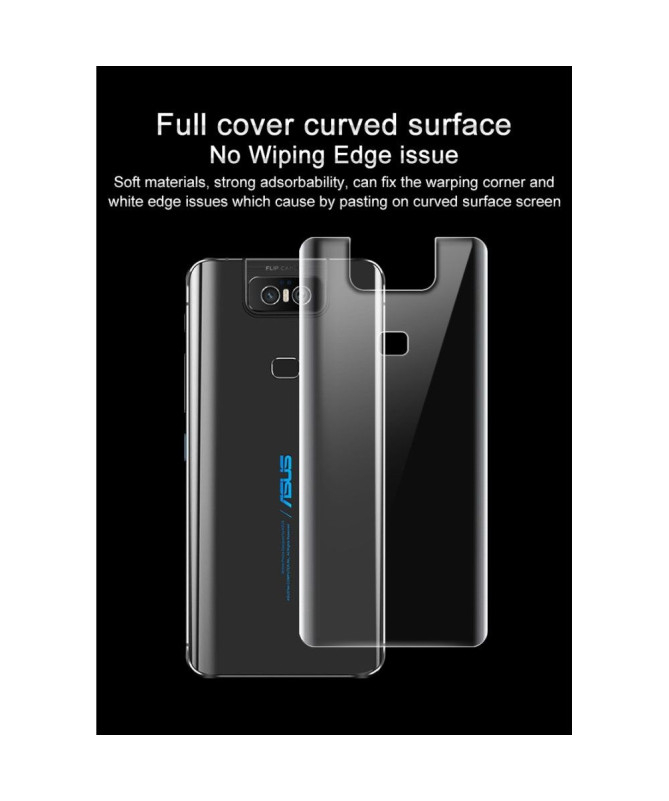 Asus Zenfone 6 - 2 films de protection arrière en hydrogel