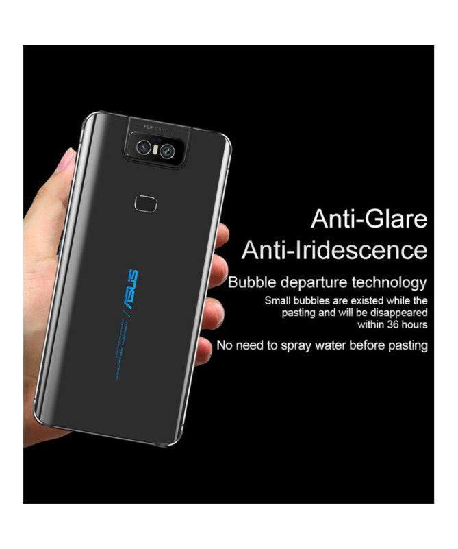 Asus Zenfone 6 - 2 films de protection arrière en hydrogel