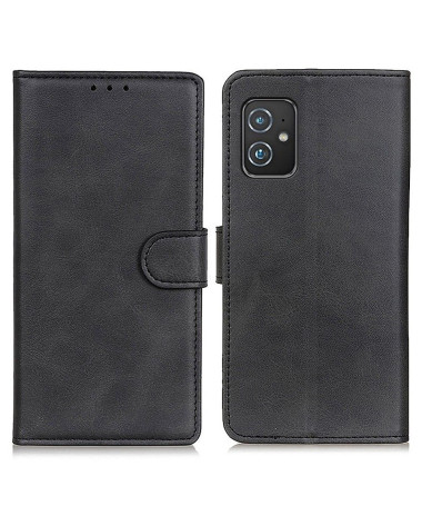 Housse Asus Zenfone 8 Marius effet cuir mat